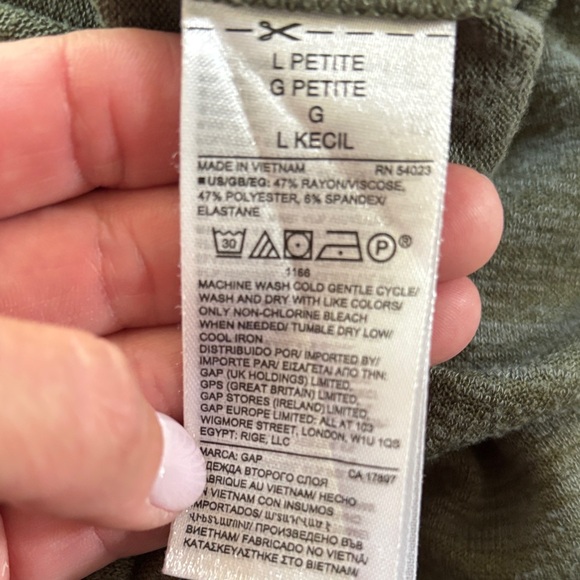 GAP Factory Olive Green Women's Jumpsuit - Picture 14 of 15